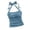 yy335 Sky Blue, variant on Ichuanyi Summer Round Neck Cotton Linen Dress for Women Sleeveless Casual Loose Tank Dress with Pockets