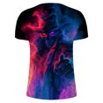 thumbnail image 4 of WOLIAUO Funny Mens Halloween Crewneck T-Shirt Lightweight Breathable Short Sleeve Mens Summer Shirts for Everyday, Shirts for Men Graphic Print Tops S OTHER, 4 of 7