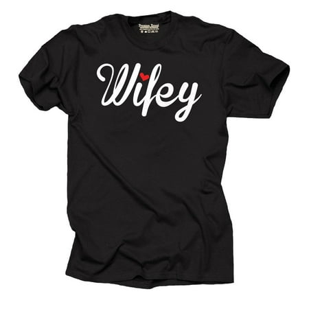 Wifey T-shirt Gift for Wife Tee Wifey Tee Medium Pink