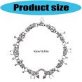 thumbnail image 2 of Gothic Styles Thorn Pendant Chokers Necklace Sturdy Alloy Jewelry Punk Inspired Design Lightweight Chain For Parties Daily Outfits, 2 of 8