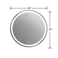 thumbnail image 3 of Chloe Lighting CH9M076EW24-LRD Speculo Miroir DEL Encastré 4000K, Blanc Chaud - 24 Po, 3 of 4
