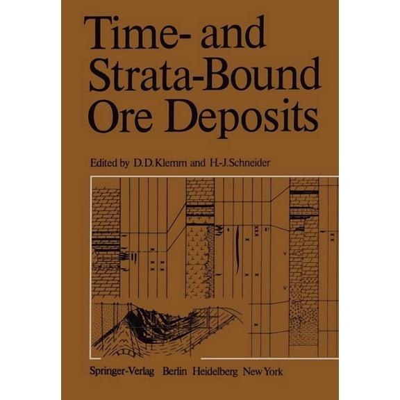 Time- And Strata-Bound Ore Deposits, (Paperback)