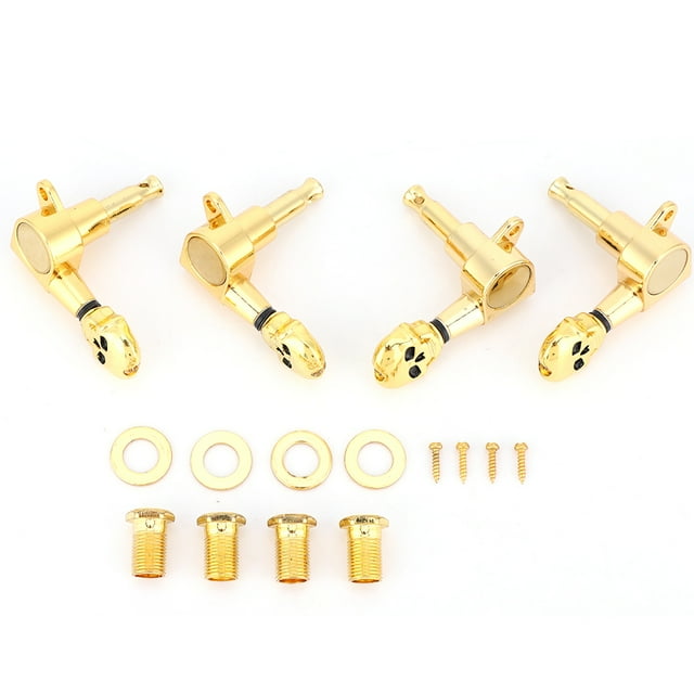 Clavija de afinación para ukelele, 4 piezas, clavija de afinación para ukelele, clavija de afinación, características mejoradas