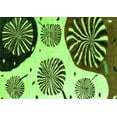thumbnail image 1 of Ahgly Company Indoor Rectangle Oriental Green Modern Area Rugs, 7' x 9', 1 of 4