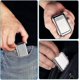 thumbnail image 3 of 2025 New Odor Resistant Pocket Ashtray, Portable Ashtray, Car Ashtray, Mini Stainless Steel Ashtray, 3 of 5