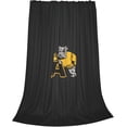 thumbnail image 2 of Adrian College Logo Fleece Blanket, Very Soft Microfiber Flannel Blanket for Couch Warm and Cozy for All Seasons, Star Background, 2 of 6