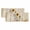 Beige, variant on 2 Pack Valances for Windows, Sunflowers Window Valances for Living Room/Bedroom/Bathroom, Vintage Bee You Are My Sunshine Beige Light Filtering Kitchen Curtain Valance Window Treatment 42"W x12" L