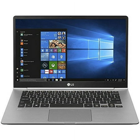 LG gram Thin and Light Laptop - 14" Full HD IPS Touchscreen Display, Intel Core i7 (8th Gen), 8GB RAM, 512GB SSD, Back-lit Keyboard - Dark Silver – 14Z980-A.AAS7U1