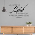 thumbnail image 1 of Motivational Quote Adhesive Wall Sticker Home Decor for Bedroom Living Room, 1 of 7