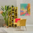 thumbnail image 3 of Stupell Industries Abstract Paris Tower Town & City Painting Gallery Wrapped Canvas Art Print Wall Art, 30 x 40, 3 of 8