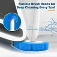 thumbnail image 6 of NEWE Disposable Toilet Brush with Tweezers with 42PCS Refills, 6 of 7