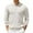 001_White, variant on JGNGSHN Men's Ribbed Knit Lightweaight Sweaters Casual Long Sleeve Polo Sweater Collared Button V Neck Polo Shirts Solid Pullover Shirts
