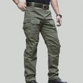 thumbnail image 2 of Relaxed Work Cargo Pants Mens Pant Black,Size M-XXL, 2 of 8