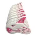 thumbnail image 1 of 11x Cuñas de cubierta de hierro Cuñas Cubierta de blanco shamjiam Cubierta de cabeza de hierros de golf, 1 of 7