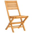 thumbnail image 2 of vidaXL 5 Piece Garden Dining Set Solid Wood Teak, 2 of 5