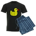 thumbnail image 6 of CafePress - Duck Icon Rubber Ducky Men's Dark Pajamas - Men's Dark Loose Fit Cotton Pajama Set, 6 of 7