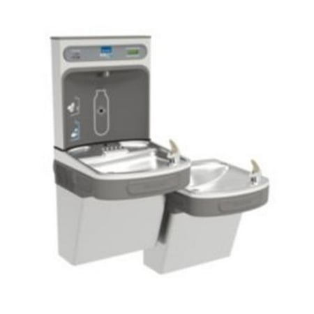 

Elkay LZSTL8WSSK Filtered Ezh2O Bottle Filling Station With Bi - Level Ada Cooler 24 X 28.38 X 33.88 In.