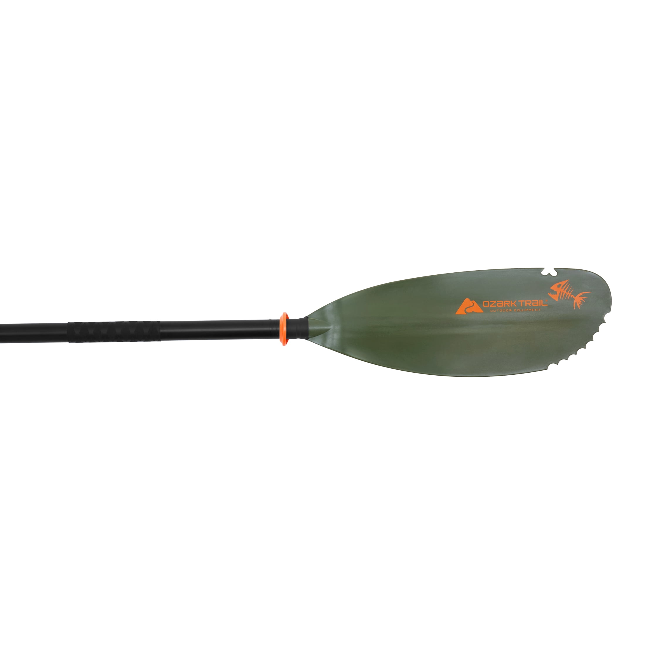 Ozark Trail Green Fiberglass and Aluminum Fishing Kayak Paddle, 94.5"