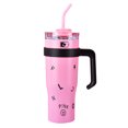 thumbnail image 1 of Termo Taza Taza con aislamiento al vacío doble de 1200 ml con tapa y pajita de gran capacidad para mujeres y hombres, 1 of 6