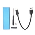 thumbnail image 1 of External Enclosure,SSD Enclosure M.2 NGFF NGFF Enclosure Hard Drive Enclosure Unparalleled Experience, 1 of 9