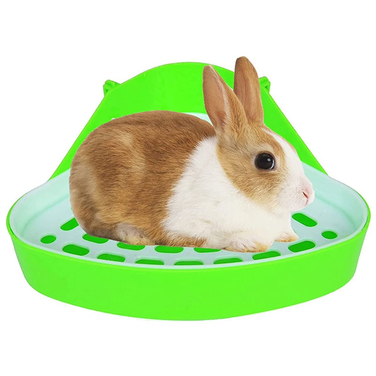 HXHON Rabbit Grass Bed Portable Woven Small Animals Laying Sleeping Playing Bed for Rabbits Chinchillas Guinea Pigs