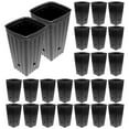 Yueyihe 30pcs Professional Nursery Cup Portable Flower Plant Container