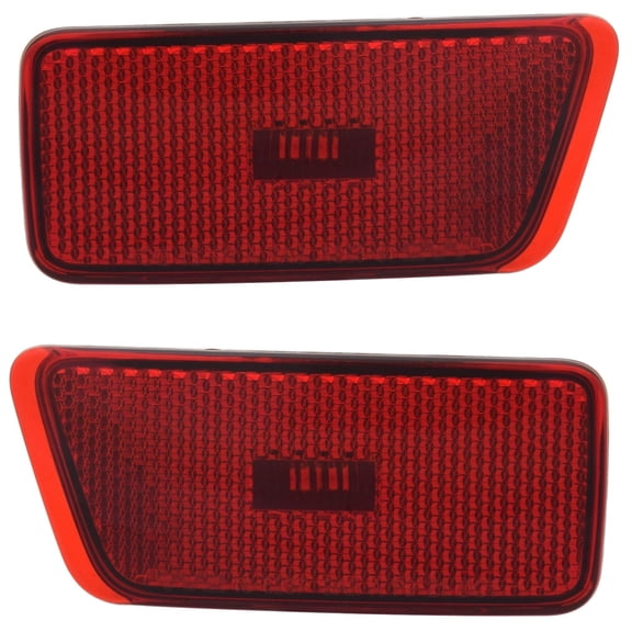 For Ford Bronco Sport 2021 2022 2023 2024 Side Marker Light Driver and Passenger Side | Pair | CAPA Certified | Rear | Replacement For FO2861113, FO2860113 | M1PZ15A101A, M1PZ15A201C