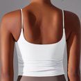 thumbnail image 6 of Chbgutlmr Camisole Tops for Women Cropped Workout Tank Tops Solid Color Slim Sleeveless Activewear Tops, 6 of 6