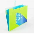 thumbnail image 5 of U Brands Poly Open Top Expandable 5 Pocket Folder Do Your Thing, 5 of 5