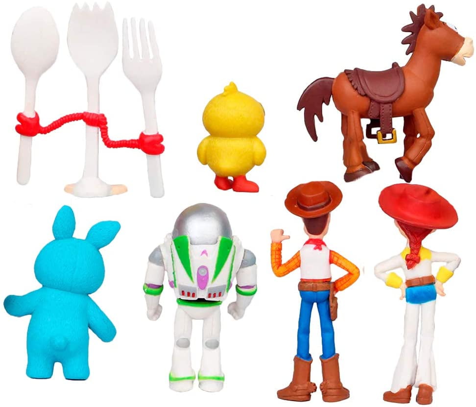 Pantyshka Toy Story Action Figures – Set of 17 Mini Figurines for Kids –  Collectible Toy Store Cake Toppers – Great Party Favors for Toddlers –  Action