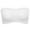 White, variant on Fymall Women's Comfortable Strapless Padded Bra Hollow Seamless Lingerie