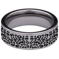 thumbnail image 4 of Leopard Tungsten Carbide Ring, 4 of 6