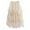 Beige, variant on Women Irregular Cake Skirt Female Autumn Winter Half Skirt Three Layer Yarn A-Line Skirt Medium Length Solid Color Flowy Swing Skirts