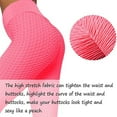 thumbnail image 4 of Womens Yoga Anti-Cellulite Compression Leggings Butt Lift Exercise Workout Elastic Pants Trousers, 4 of 6