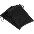 thumbnail image 1 of czcpp-Ski Goggle Bag, 4 Pack 7.1"x10.6" Microfiber Snow Goggles Case Cover Soft Storage Sleeve Drawstring Pouch for Sunglasses Glasses Eyeglasses Camera Lenses Black, 1 of 4