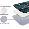 thumbnail image 5 of Whale 1147 Non-Slip Memory Foam Bath Rug: Absorbent, Quick-Dry, Machine Washable, Soft & Comfortable - S, 5 of 7