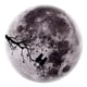 thumbnail image 1 of Vinilo decorativo globo mundo Soledad Calcomanía de Pared Brillo en Oscuridad 3D Gris, 1 of 9