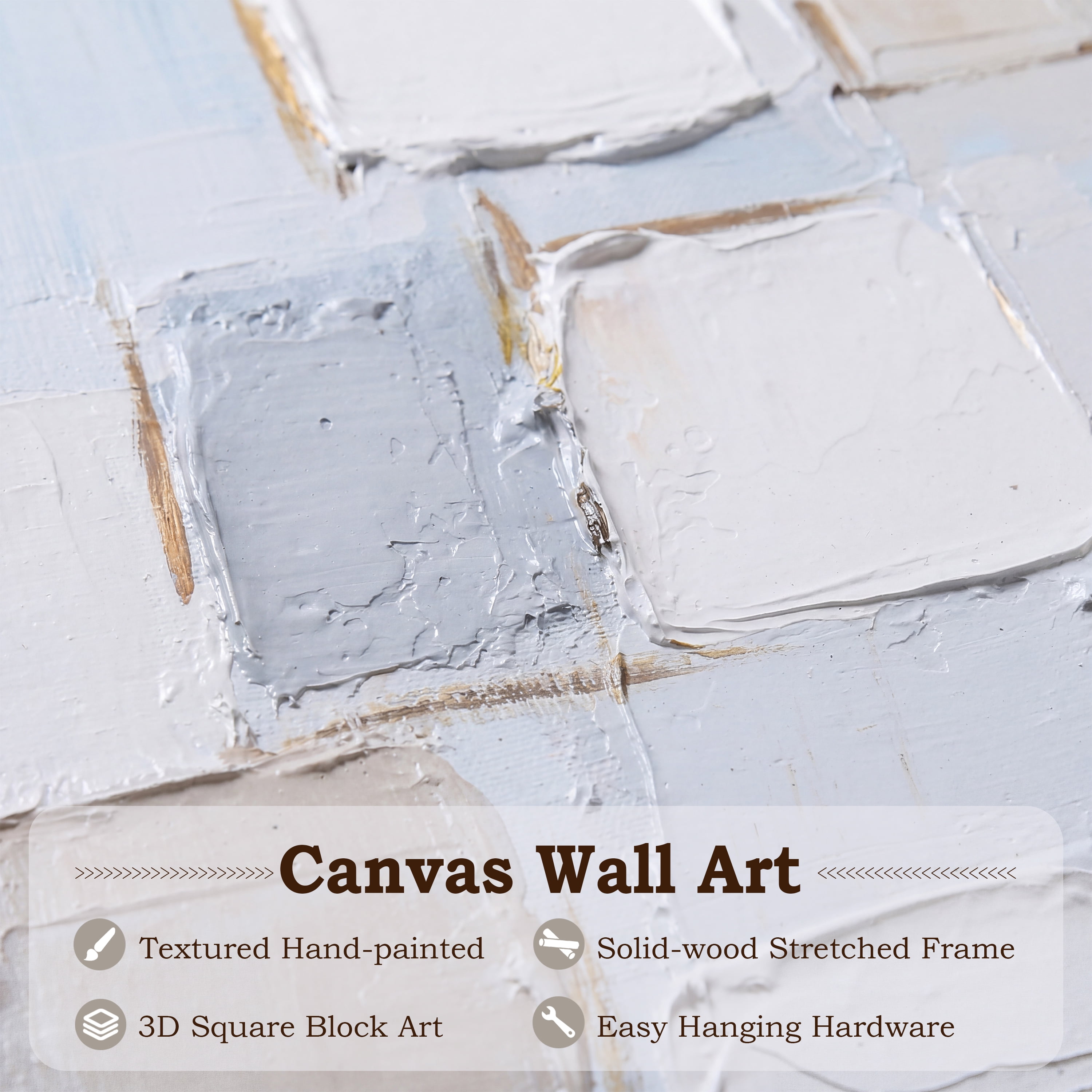Empire Art Direct Frozen Tundra Textured Metallic Hand Painted Wall Art by Martin Edwards
