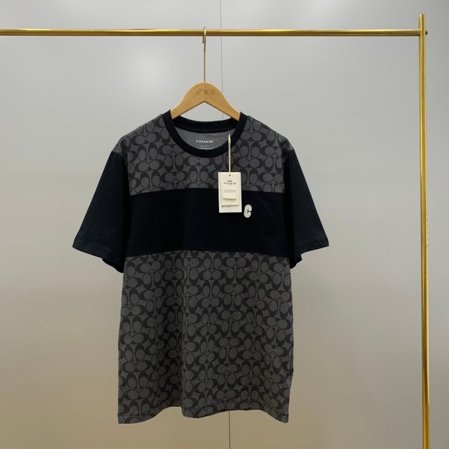 Nuevo Estilo 2023 COACH/Top Camiseta De Hombre De Manga Corta Olay Gao Jiahui unisex