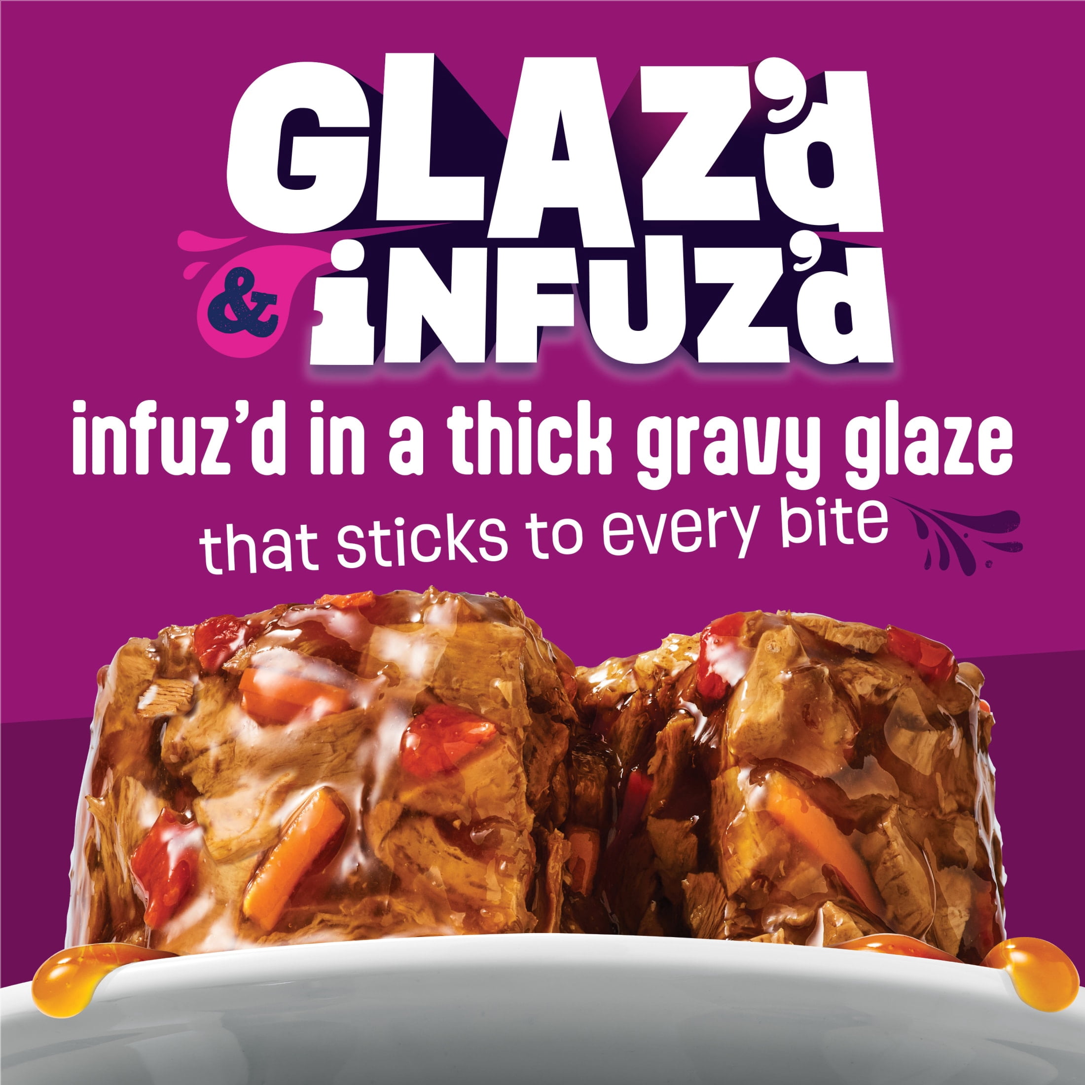 (24 pack) Purina Friskies Glaz’d and Infuz’d Crab Flavor Wet Cat Food, 5.5 oz Can