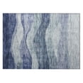 thumbnail image 2 of Addison Rugs Chantille Indoor/Outdoor Transitional Swirls Blue Washable Rectangle Rug, 1'8" x 2'6", 2 of 6