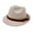 beige, variant on Men's Women's lassic Manhattan Fedora Hat: Vintage Gangster Jazz Cap with Brown Belt Buckle for Business Casual Retro Style