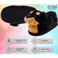 thumbnail image 4 of Silver Lilly Rottweiler Dog Slippers - Animal Slippers Novelty Costume (Black / Tan, Large), 4 of 6