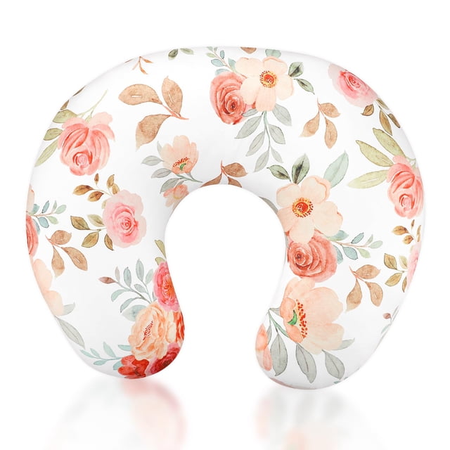 Funda de almohada de lactancia WINGHENLEE para bebés, niñas y niños, con estampado floral