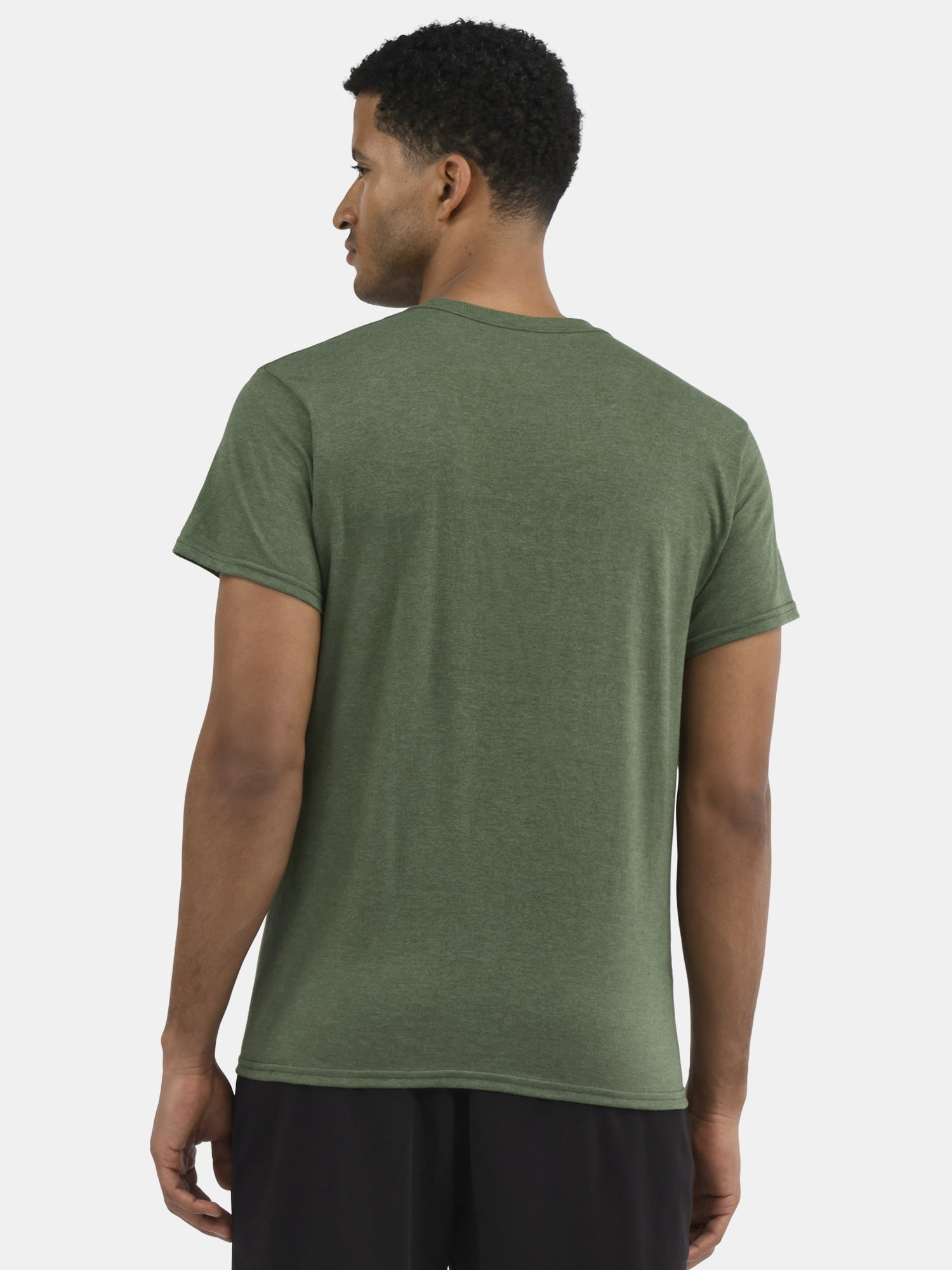 Athletic Works Men's and Big Men's Cotton Pocket Tee, Sizes XS-5XL and Tall Sizes