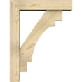 thumbnail image 3 of Ekena Millwork 6"W x 26"D x 34"H Merced Block Rough Sawn Bracket w/ Offset Brace, Douglas Fir, 3 of 25
