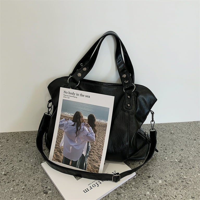 激安な Handbag Leather Yucurem Big Tote Shopper Travel Mommy Casual バッグ