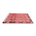 thumbnail image 2 of Ahgly Company Machine Washable Indoor Rectangle Abstract Red Modern Area Rugs, 2' x 3', 2 of 4