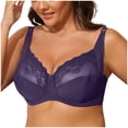 thumbnail image 5 of Xihbxyly Bras for Women Full Coverage Wirefree Sports Bralette Strappy Everyday Wear Bra Comfort Stretch Underwear Plus Size Sports Bras for Women # Tadays Deals #5, 5 of 7