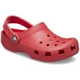 thumbnail image 4 of Crocs Clásicos para Niños Zuecos Sintéticos Ventilados Rojo, 4 of 6